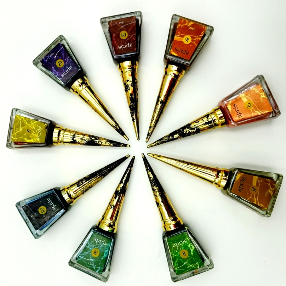 APRES/ARTISTE ARTINK Marble/Tie-Dye Effects #04,#07,#08,#10,#11,#12,#15,#16,#17